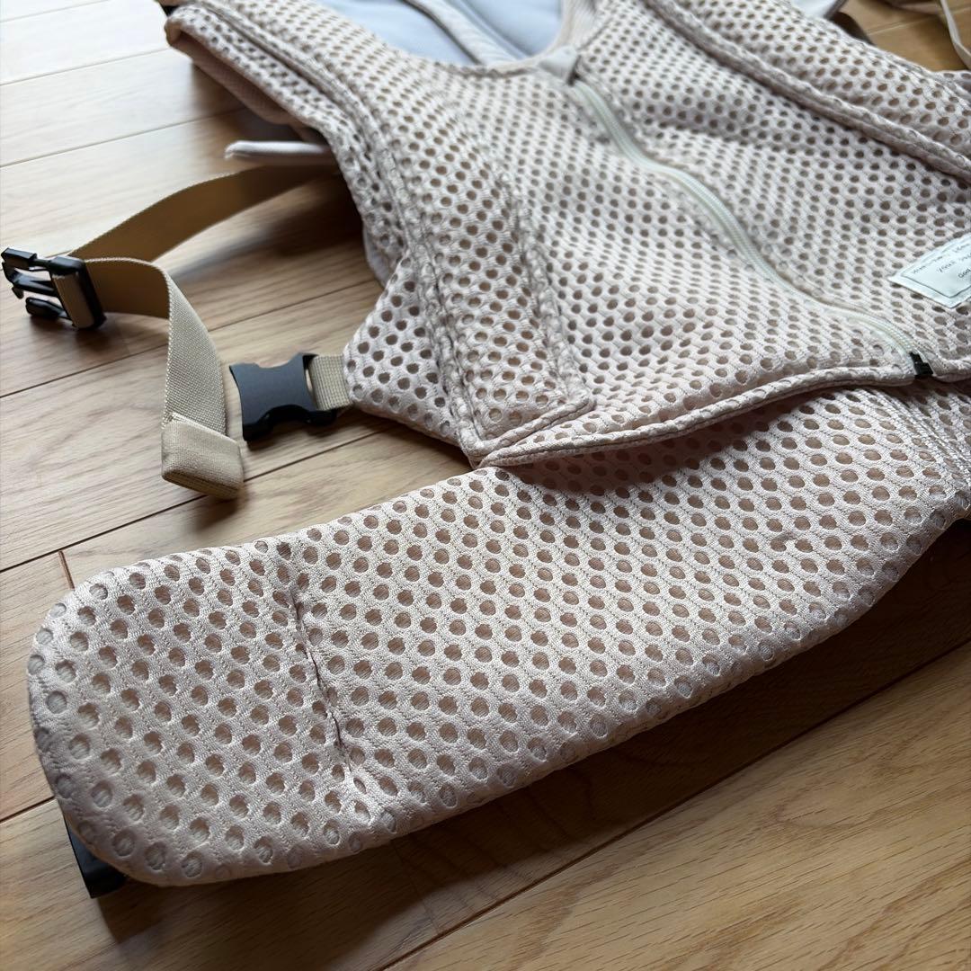 抱っこ紐 べべスワン（サンドベージュ）エコバッグ付き