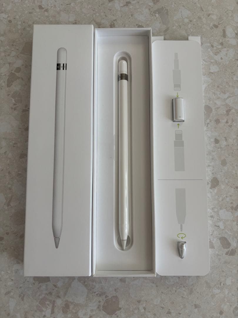 美品/applepencil第１世代/純正品/替え芯付き