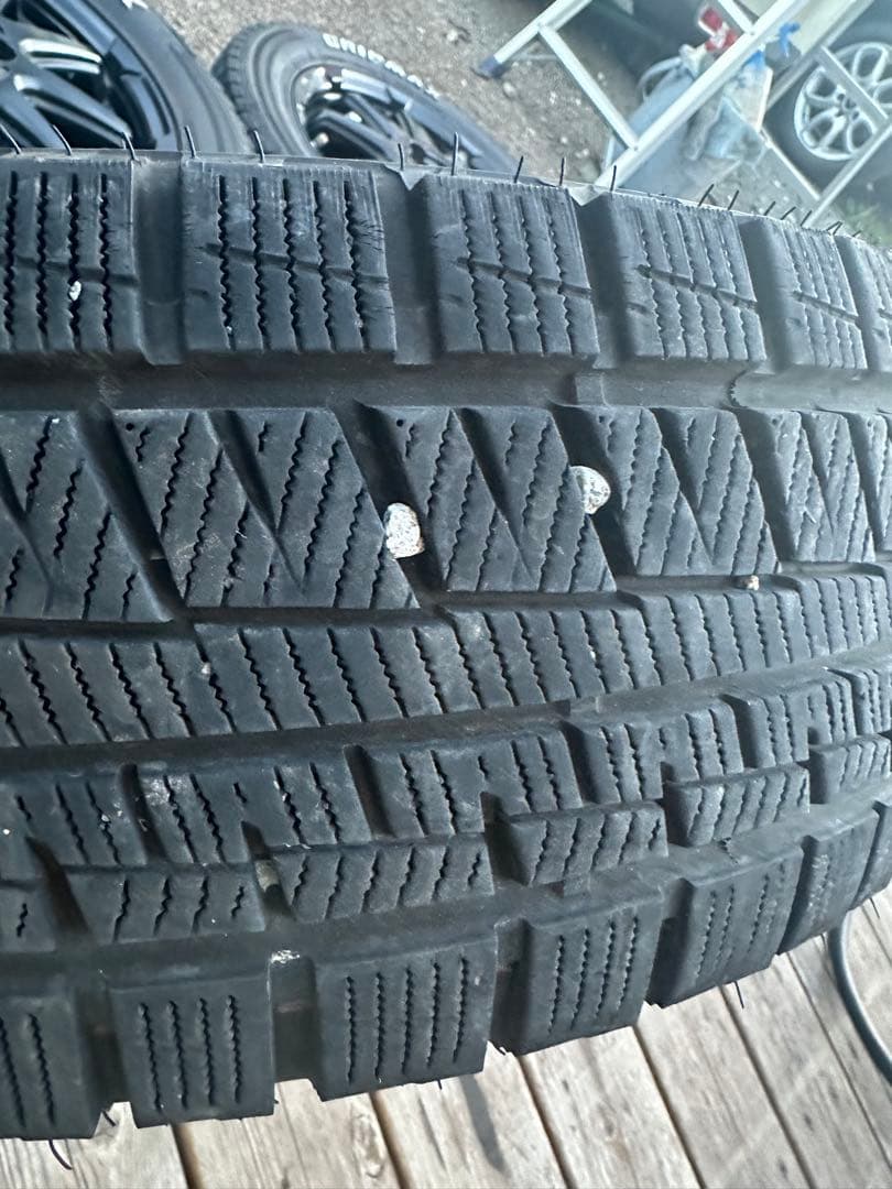 スマートフォーフォー　スタッドレス4本　15インチタイヤ・ホイールセット