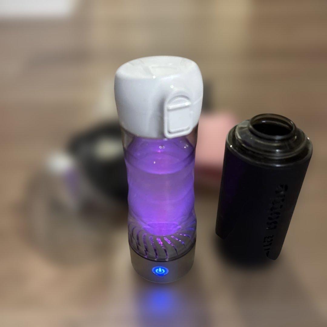 （ほぼ新品）Lita水素デュアルボトル　水素水ボトル　　　　　吸入キット付き