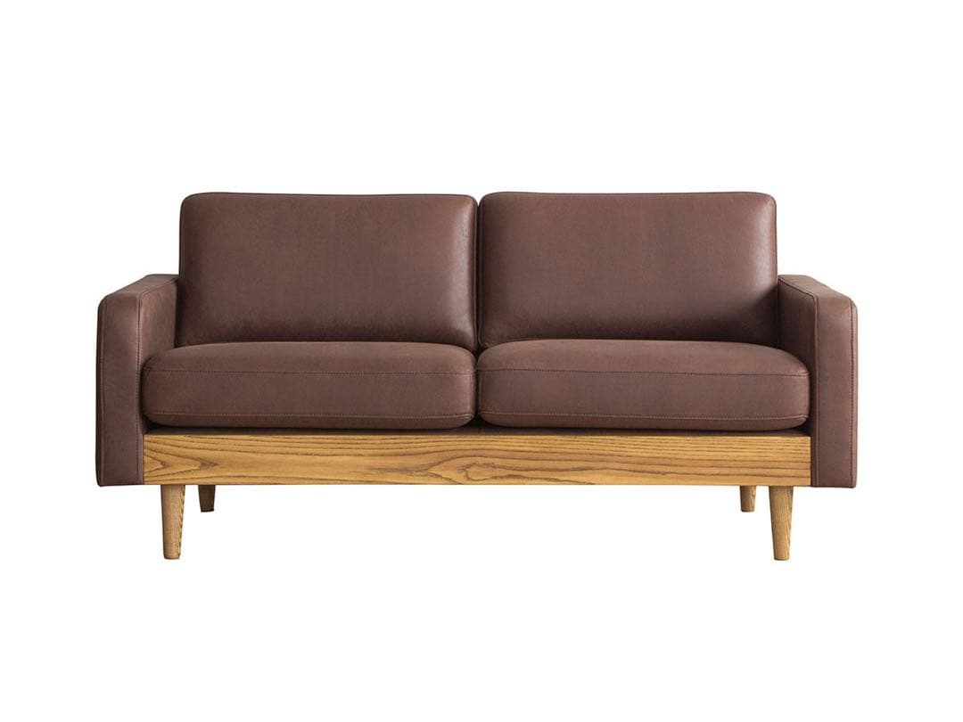 週末限定値下げ【クラッシュゲート】フリート 2人掛けソファ（レザーテックス）