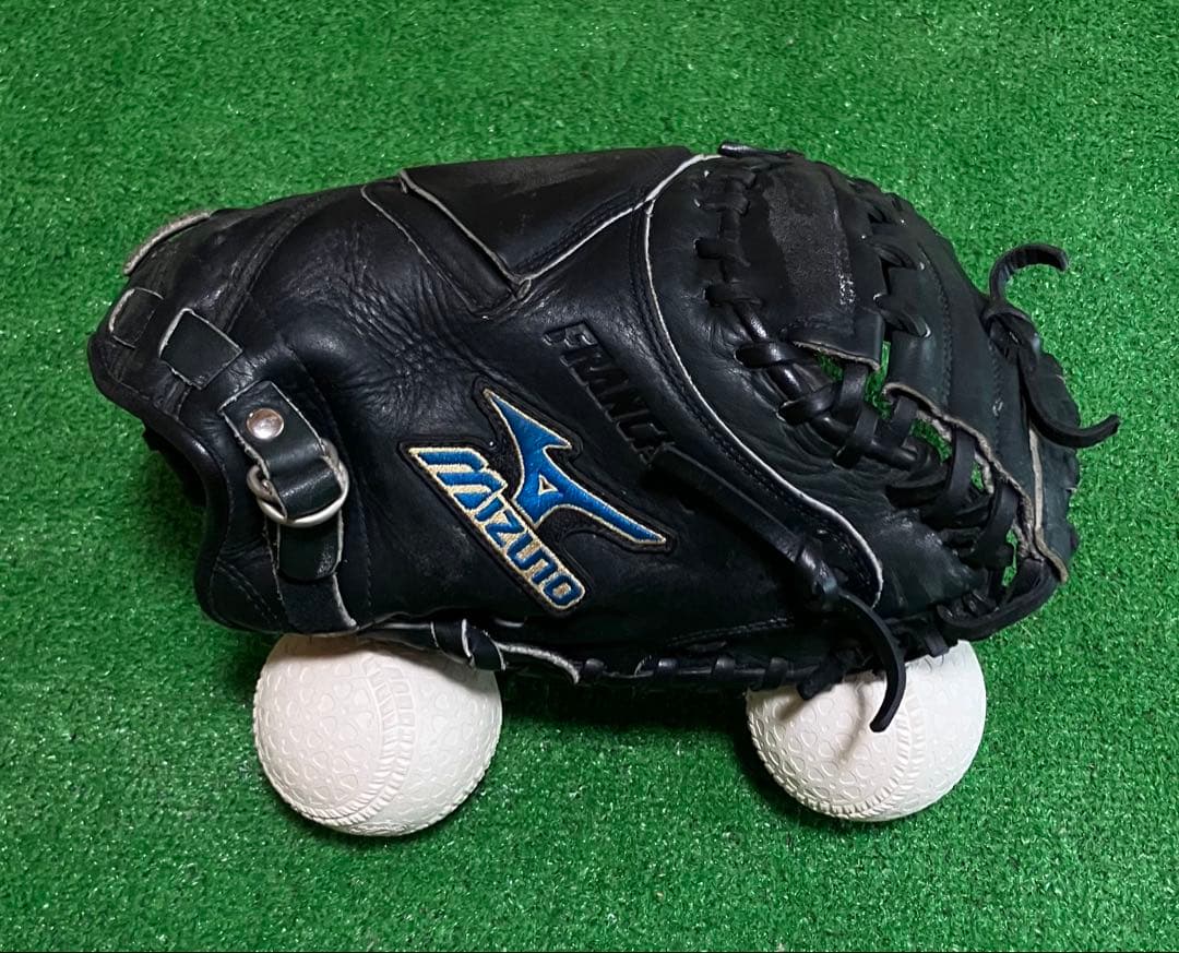 一般 軟式野球 キャッチャーミット ミズノ MIZUNO ブラック 大人サイズ