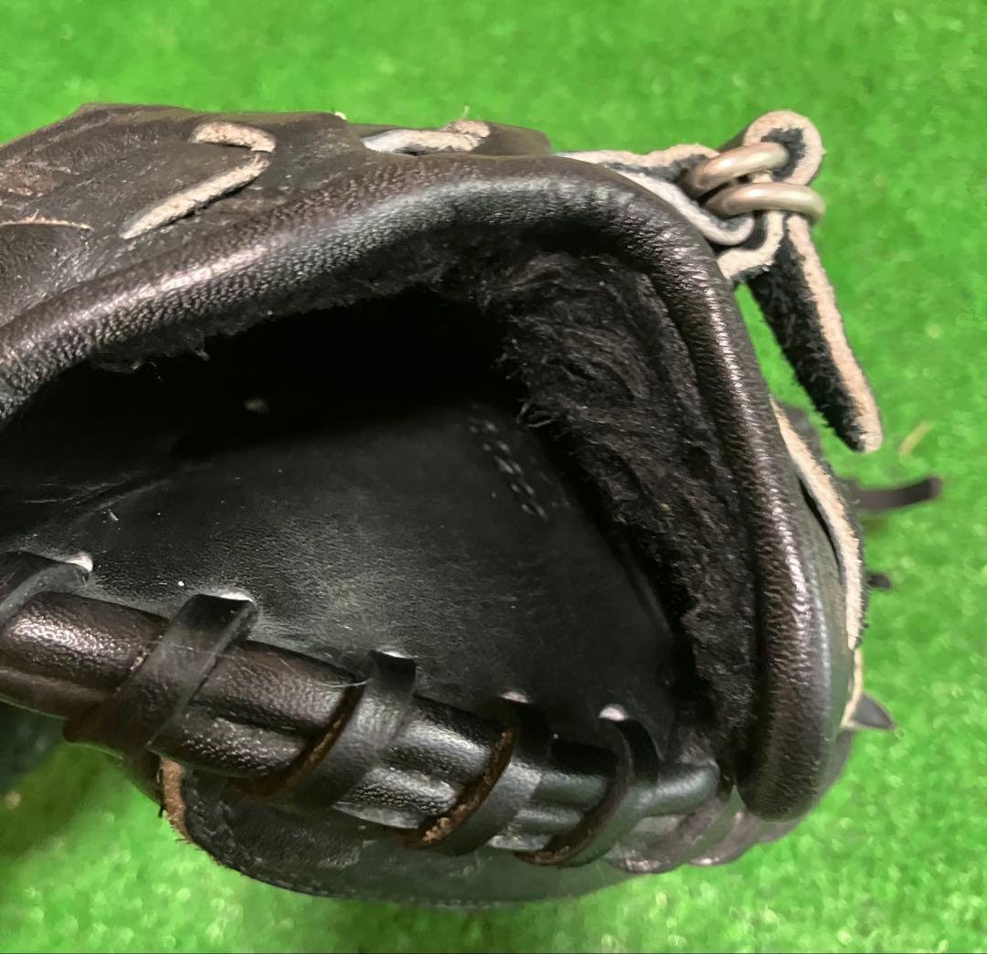 一般 軟式野球 キャッチャーミット ミズノ MIZUNO ブラック 大人サイズ