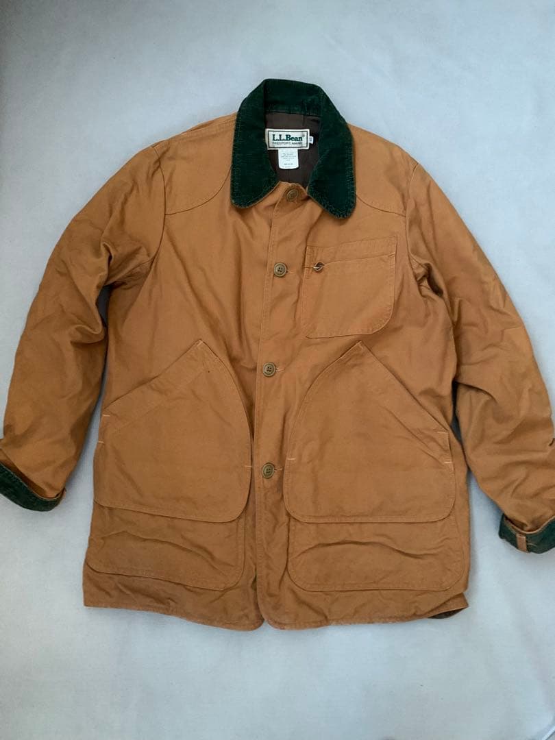 L.L.Bean ハンティングジャケット　ブラウン　Mサイズ　USA製