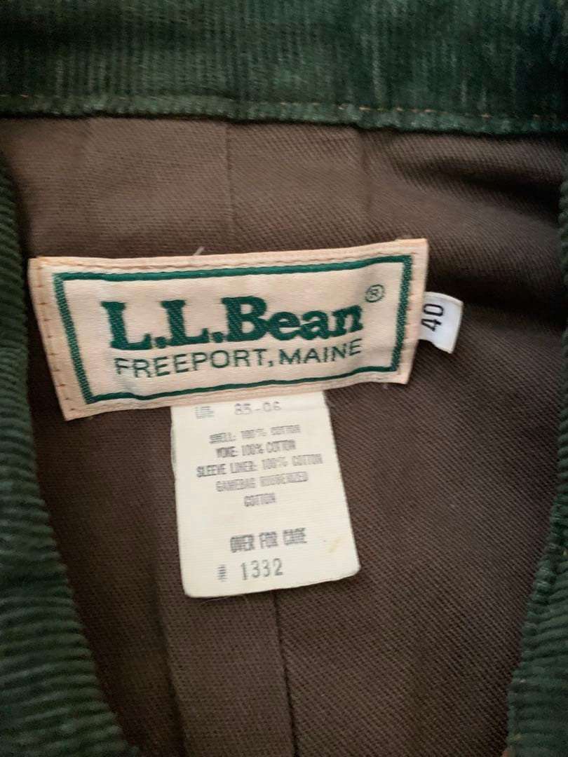 L.L.Bean ハンティングジャケット　ブラウン　Mサイズ　USA製
