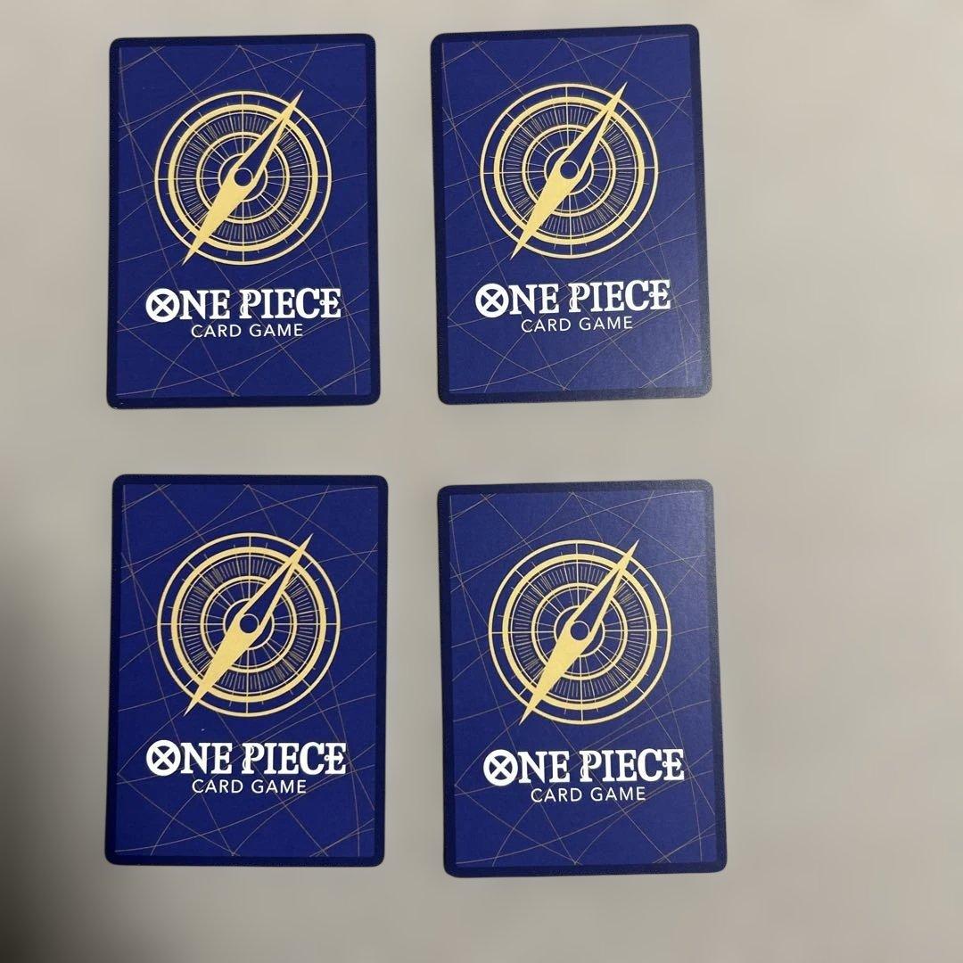 ワンピースカード　リューマ　monsters アジア　４枚セット