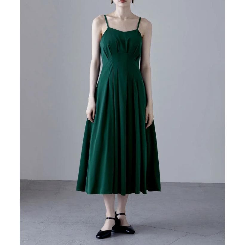 etoll. エトル ジャガードボレロ＆ウエストタックボリュームパーティードレス