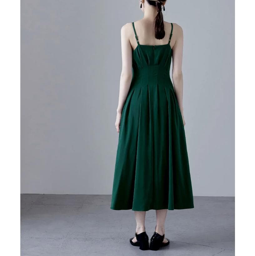 etoll. エトル ジャガードボレロ＆ウエストタックボリュームパーティードレス