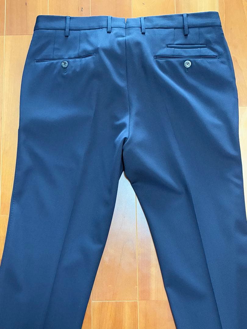 【未使用裾上げ品】PT01 TRAVELLER Navy Slacks 50