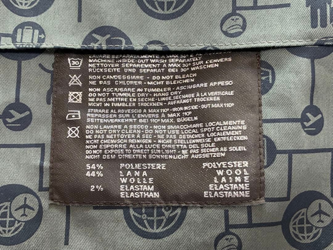 【未使用裾上げ品】PT01 TRAVELLER Navy Slacks 50