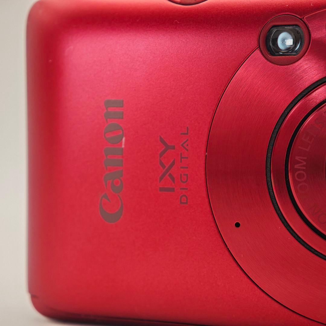 極美品 IXY DIGITAL 210 IS レッド オールドコンデジ