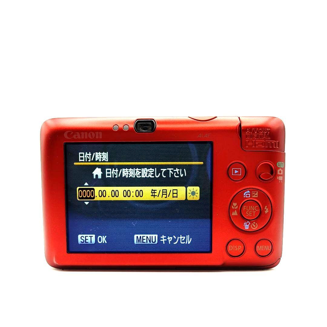 極美品 IXY DIGITAL 210 IS レッド オールドコンデジ