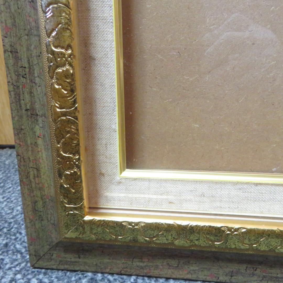 額縁　アクリル　F30　金 　油絵　水彩画