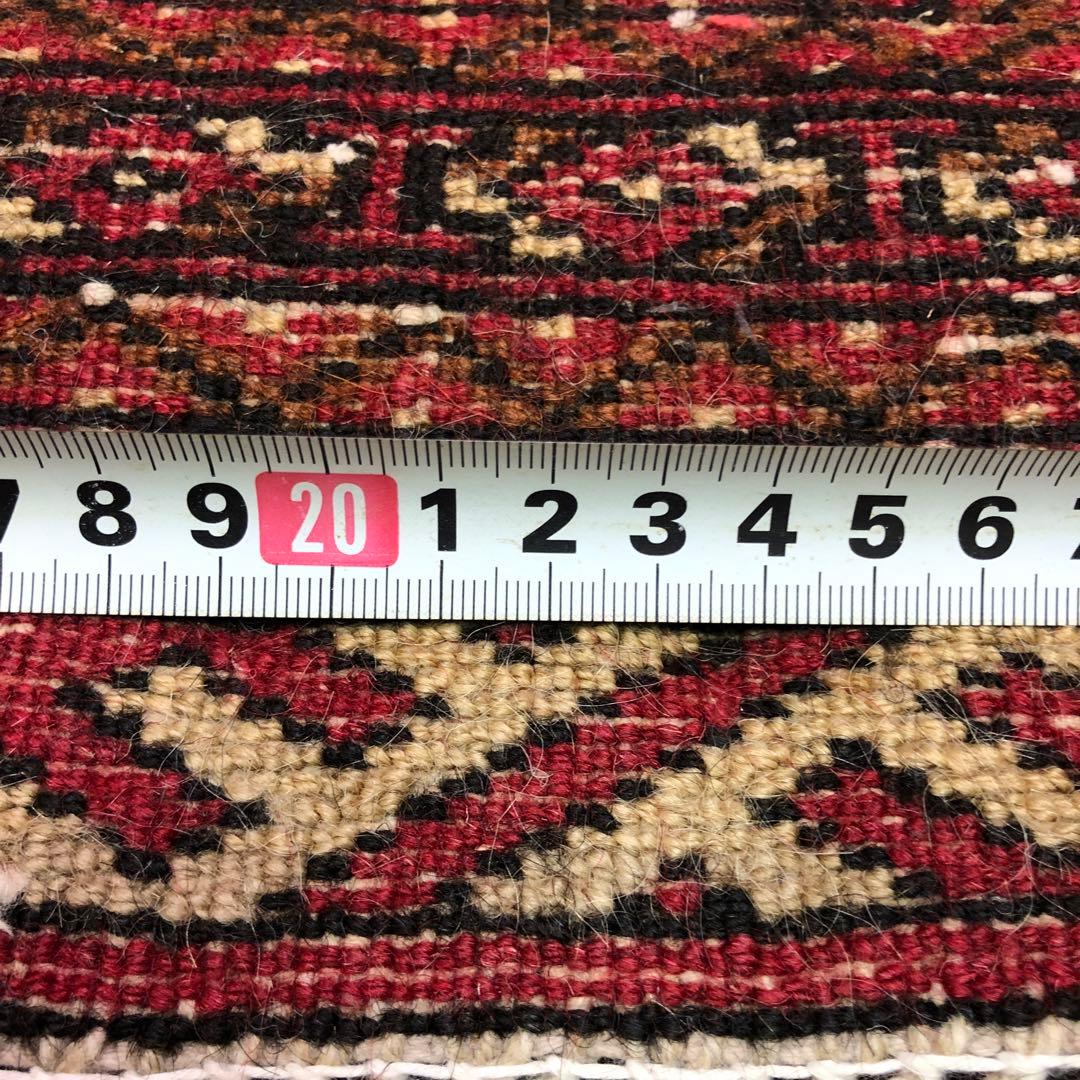 ペルシャ絨毯 ヴィンテージラグ 145×103cm 手織り オールドpersia