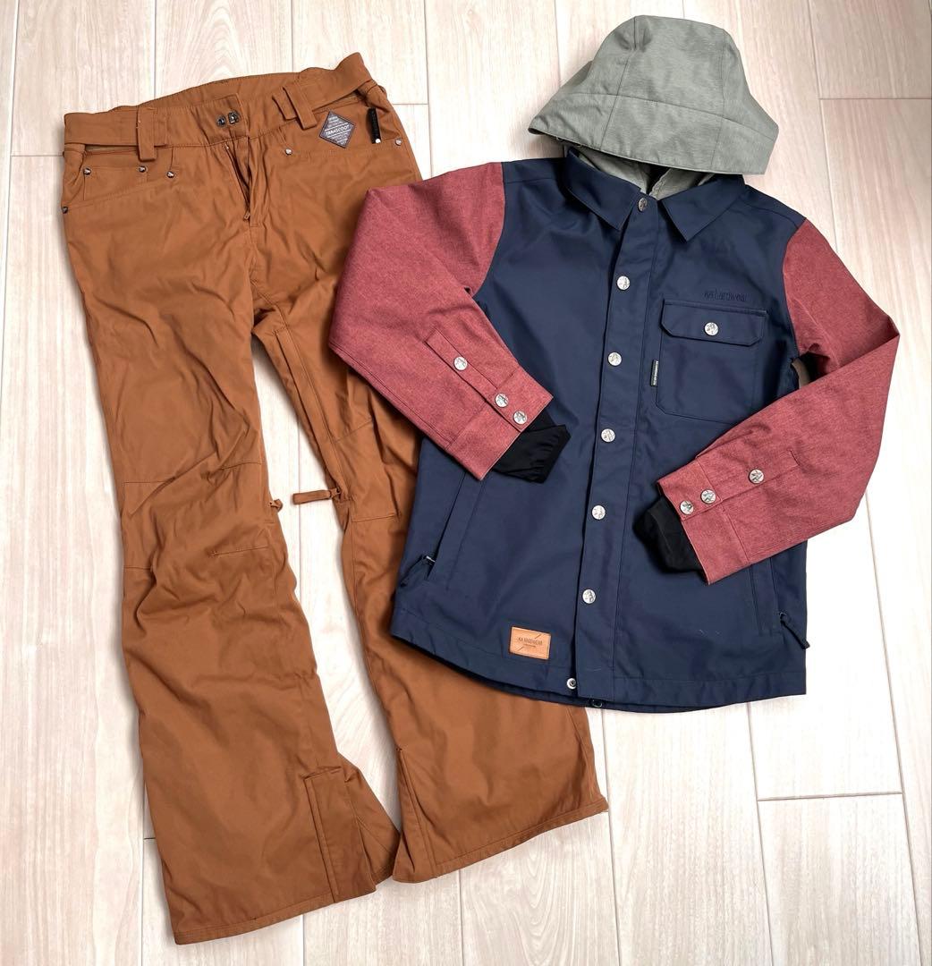 AA HARDWEAR 限定ジャケット&パンツセット　スノボウェア