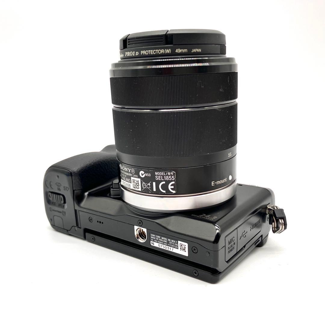 SONY NEX-7 ブラック　18-55mmレンズキット