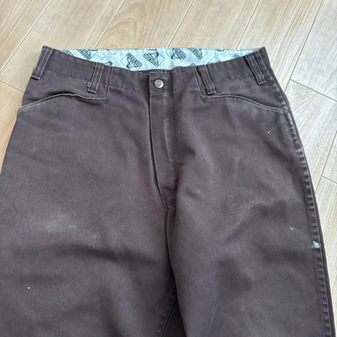 90s usa製 ben davis フリスコ ワークパンツ ブラウン 茶色