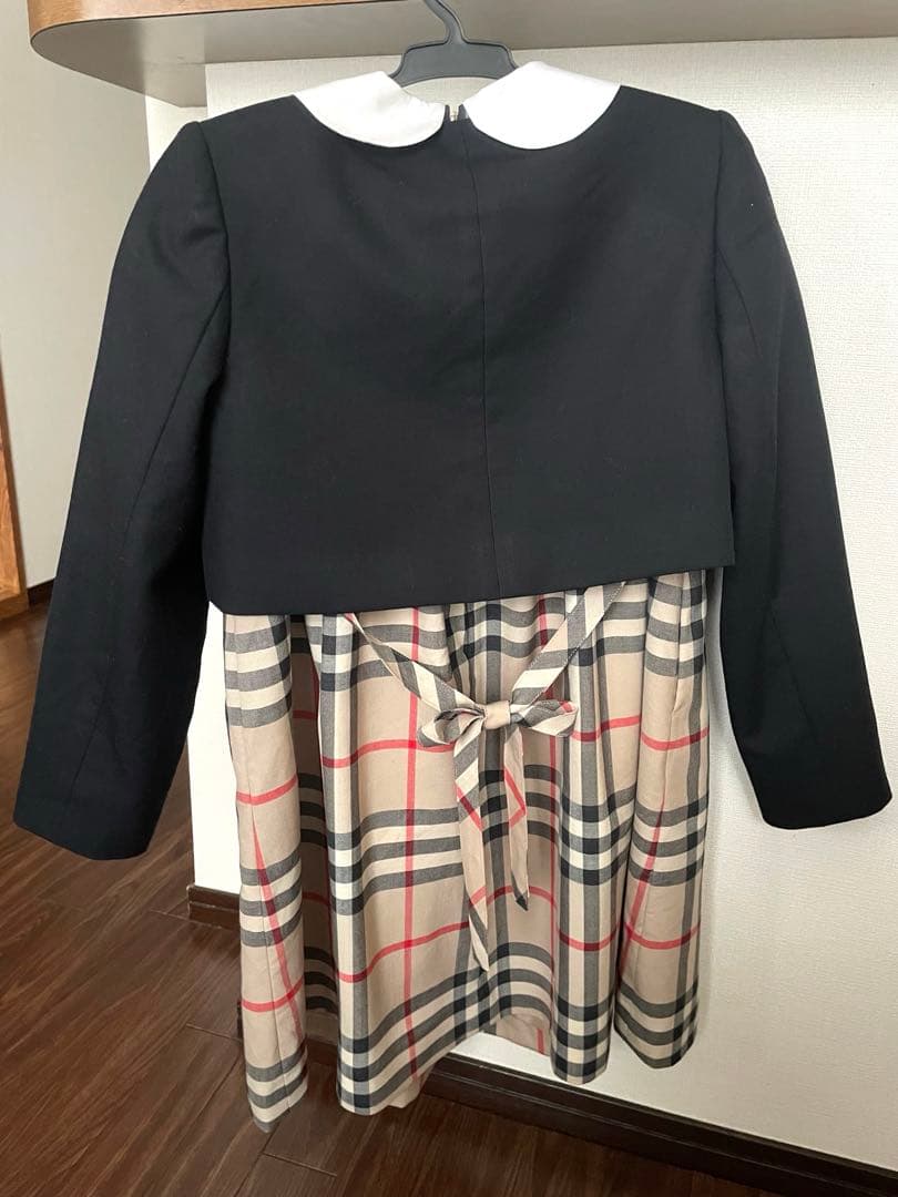 バーバリーロンドン ワンピース ボレロ 2点セット130