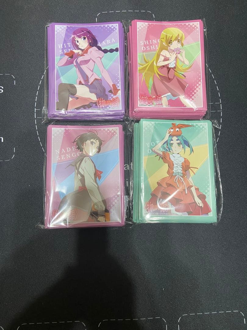 トレカアイテムくじ 物語シリーズ　C賞　D賞　E賞　コンプリートセット