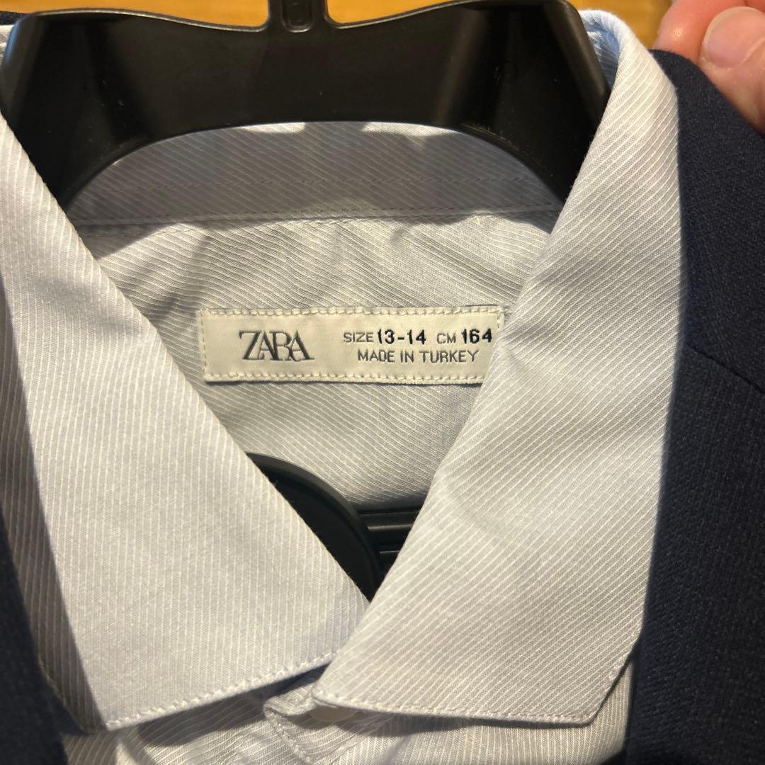 ⭐︎さらにお値下げ⭐︎【美品】ZARA ネイビー スーツ一式 160-164 卒業式
