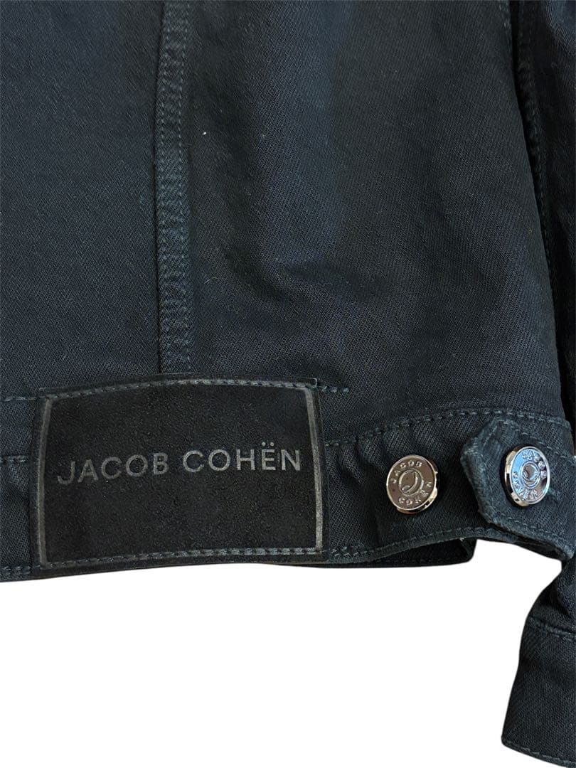JACOB COHEN ブラックデニムジャケット　定価約9.8万円