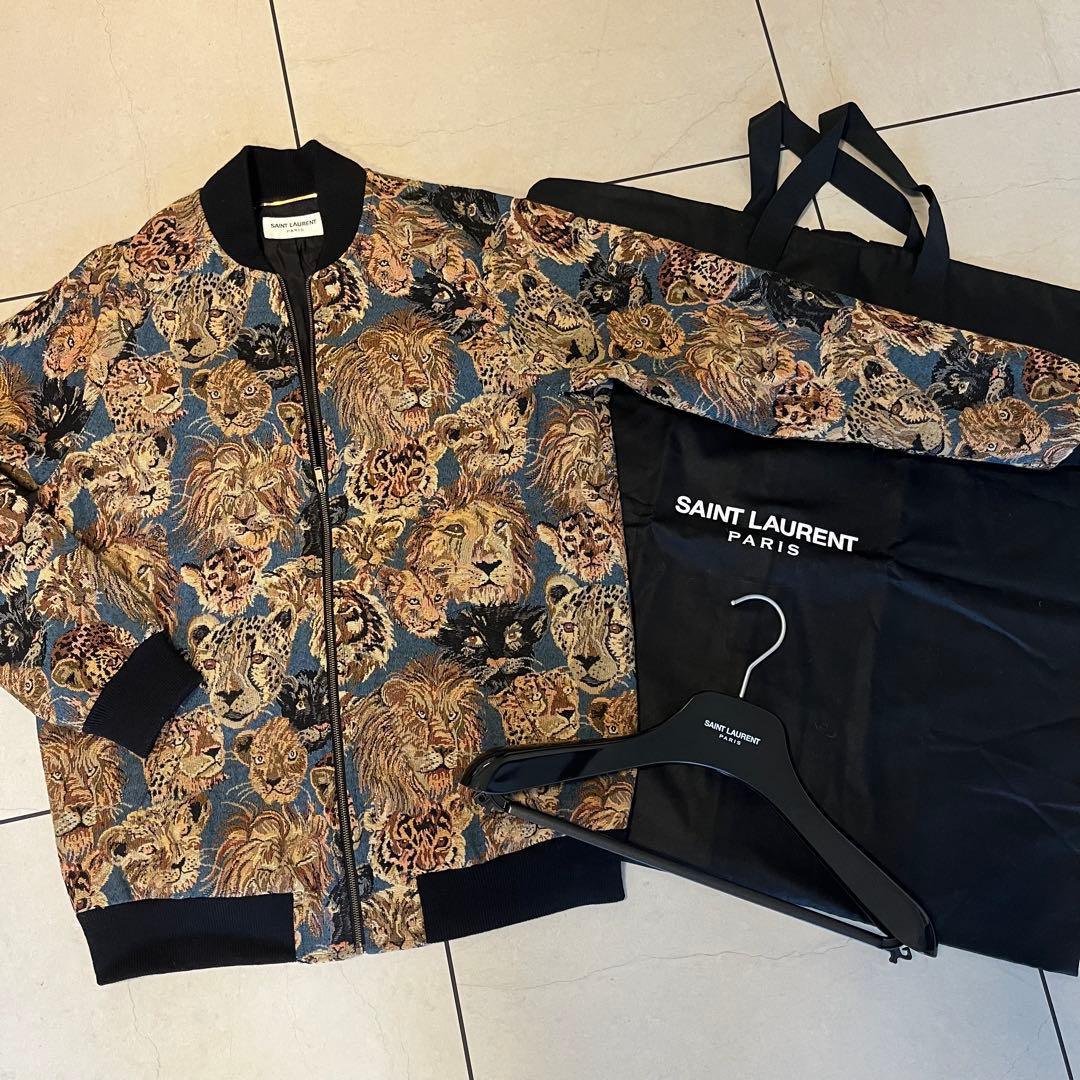 激レアSAINT LAURENT PARISサンローランパリボンバージャケット