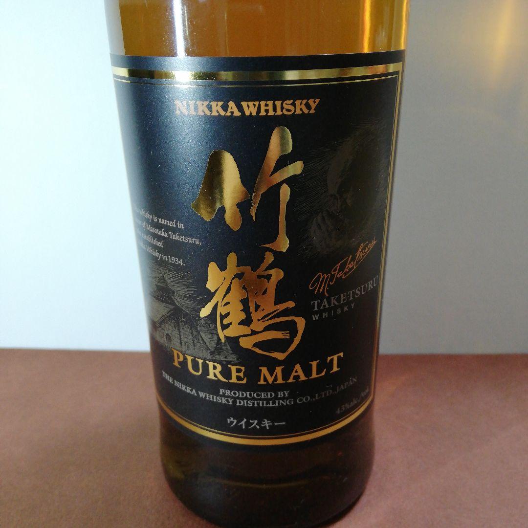 ニッカウヰスキー 竹鶴 ピュアモルト 700ml　　外箱付き