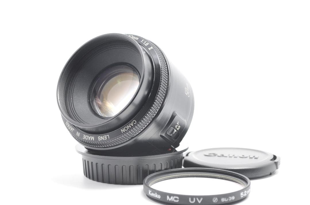 ✨人気レンズ 極美品✨Canon EF 50mm II 単焦点レンズ