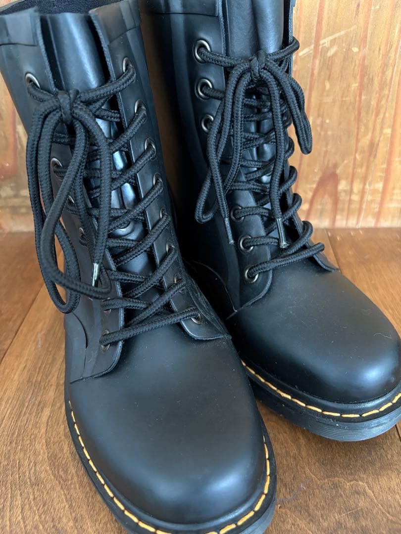 未使用　美品　限定品　ドクターマーチン　レインブーツ　24センチ