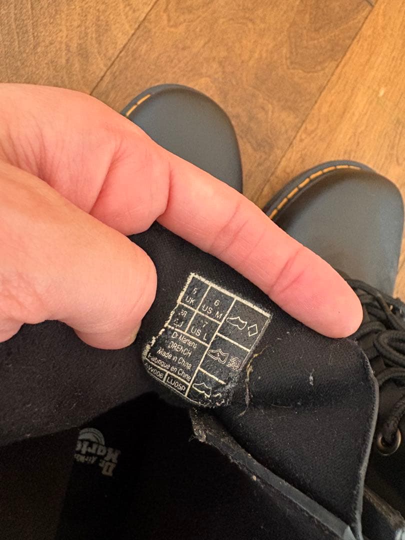 未使用　美品　限定品　ドクターマーチン　レインブーツ　24センチ