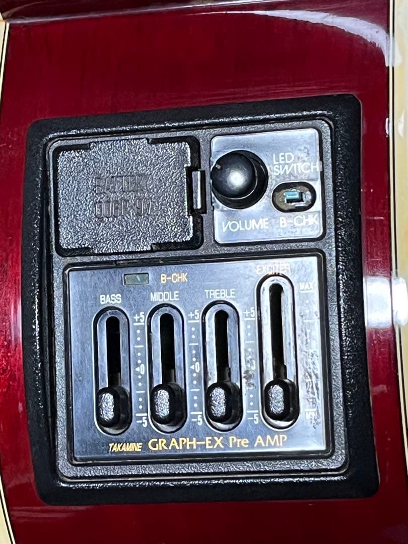 Takamine エレアコースティックギター サンバースト　PT106