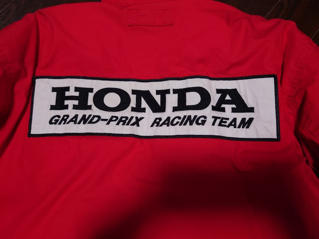 HONDA F1 RACING TEAM ダウンジャケット レッド