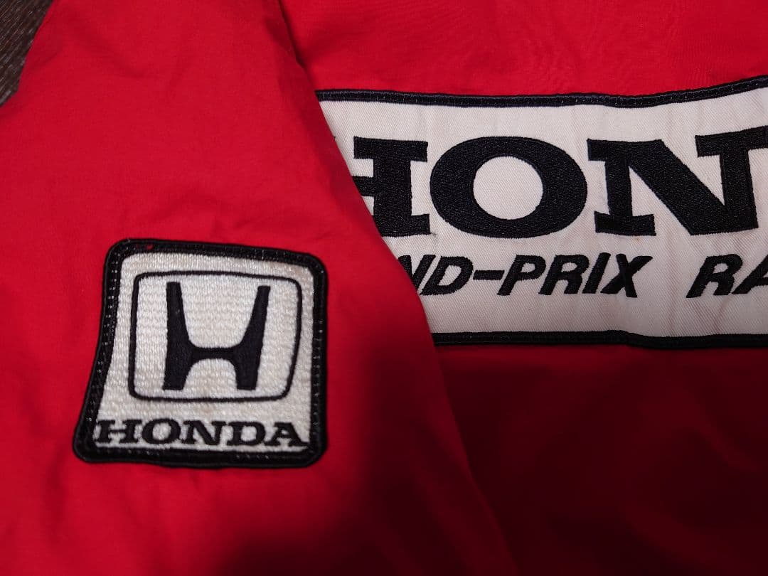 HONDA F1 RACING TEAM ダウンジャケット レッド