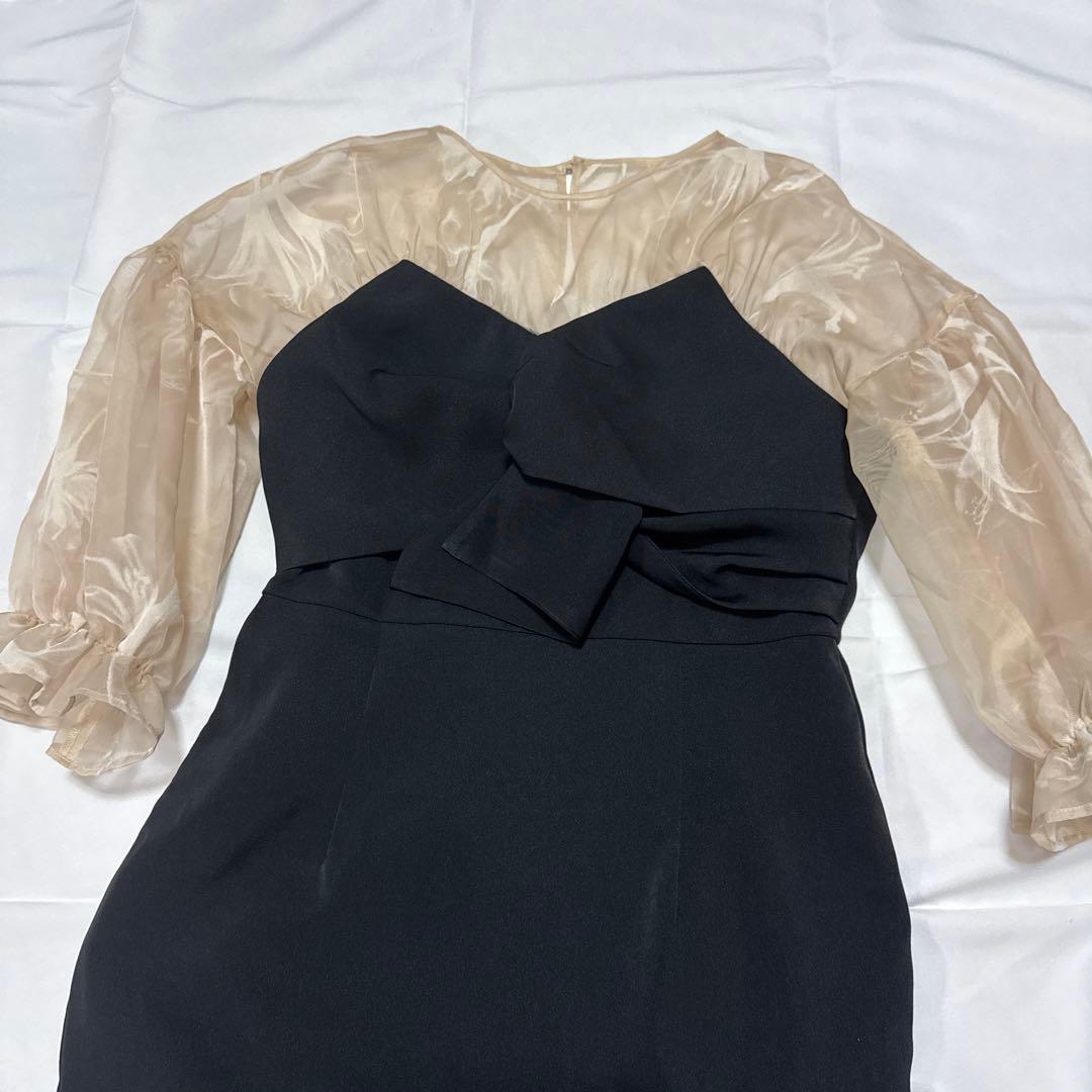 acka エーシーケーエー sheer puff dress サイズ1(S-M)