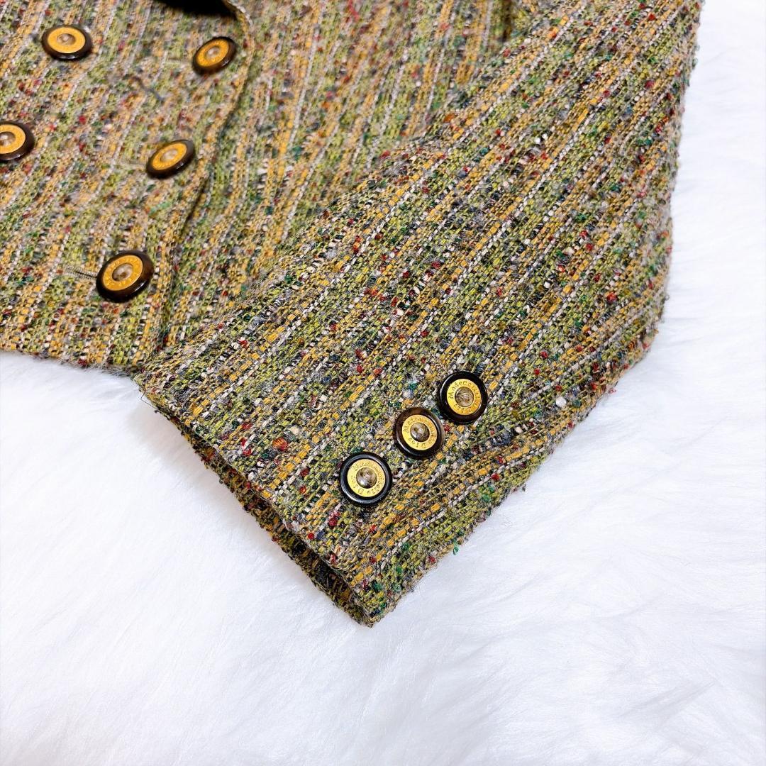 Mademoiselle Dior マドモアゼルディオール ツイード シルク混