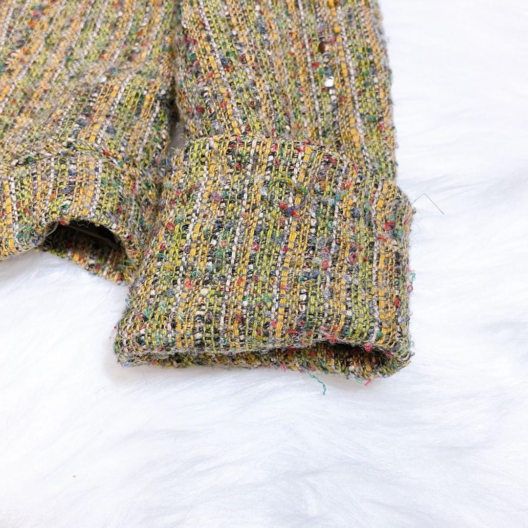 Mademoiselle Dior マドモアゼルディオール ツイード シルク混