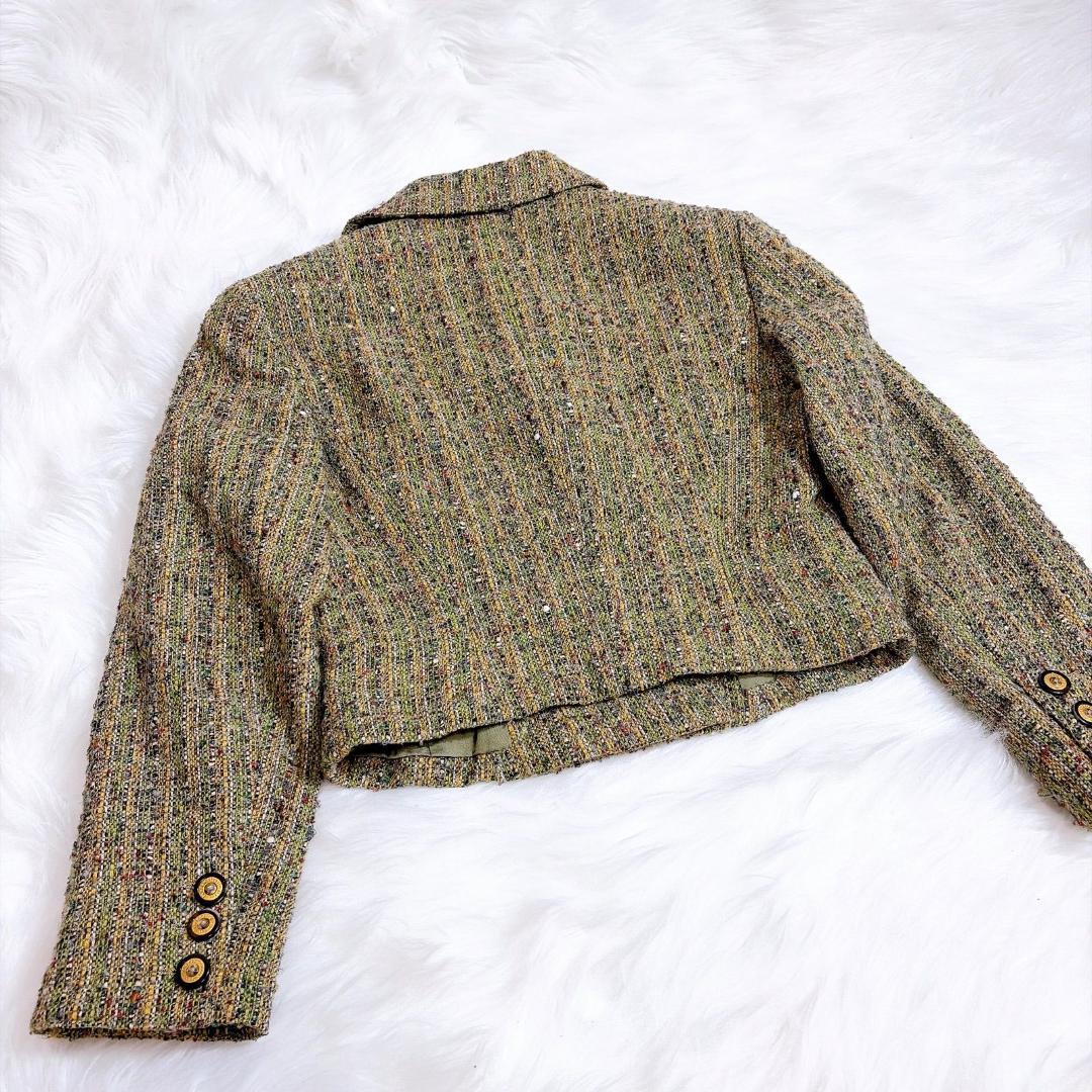 Mademoiselle Dior マドモアゼルディオール ツイード シルク混