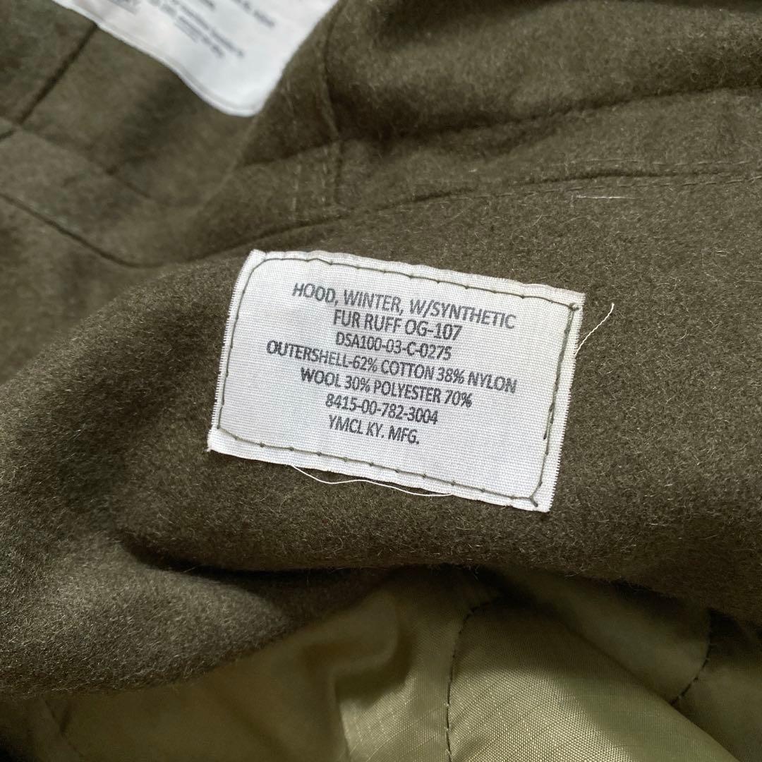 美品 YMCLKY 米軍 M-65 フィッシュテールパーカー フルセット XS