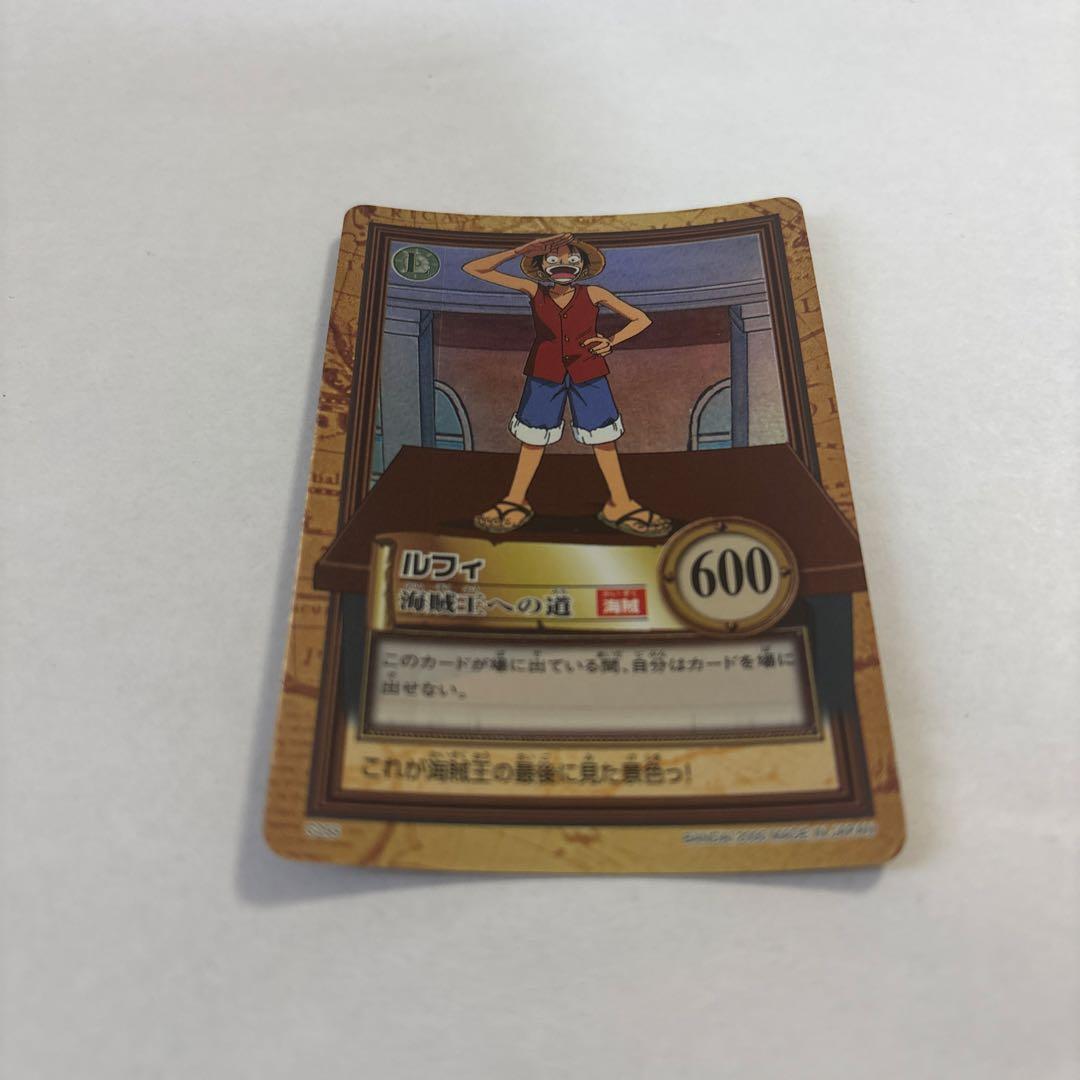 ワンピース　旧カード　ルフィ　海賊王への道　2000年
