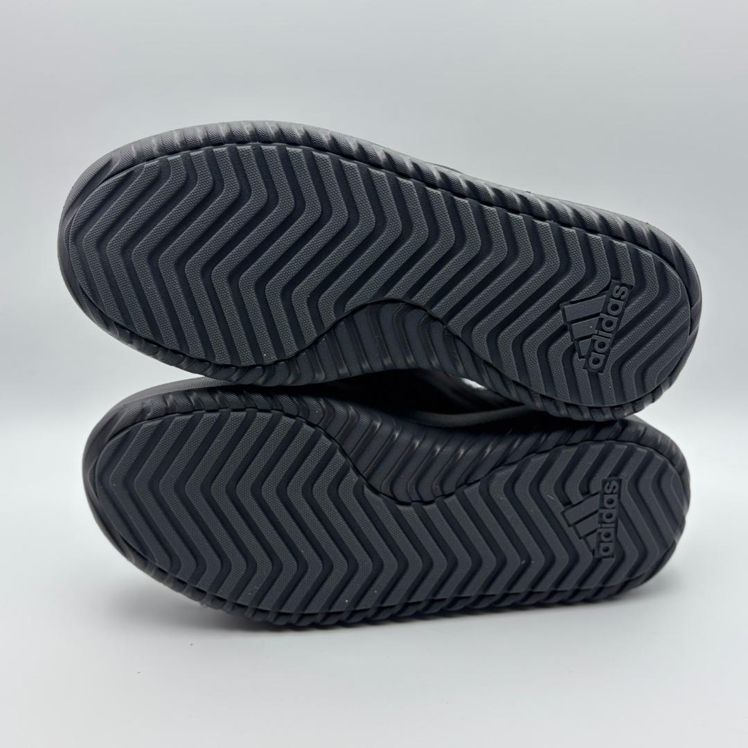 【韓国限定】adidas グランドコートミュール　グレー　スリッポン　24.0