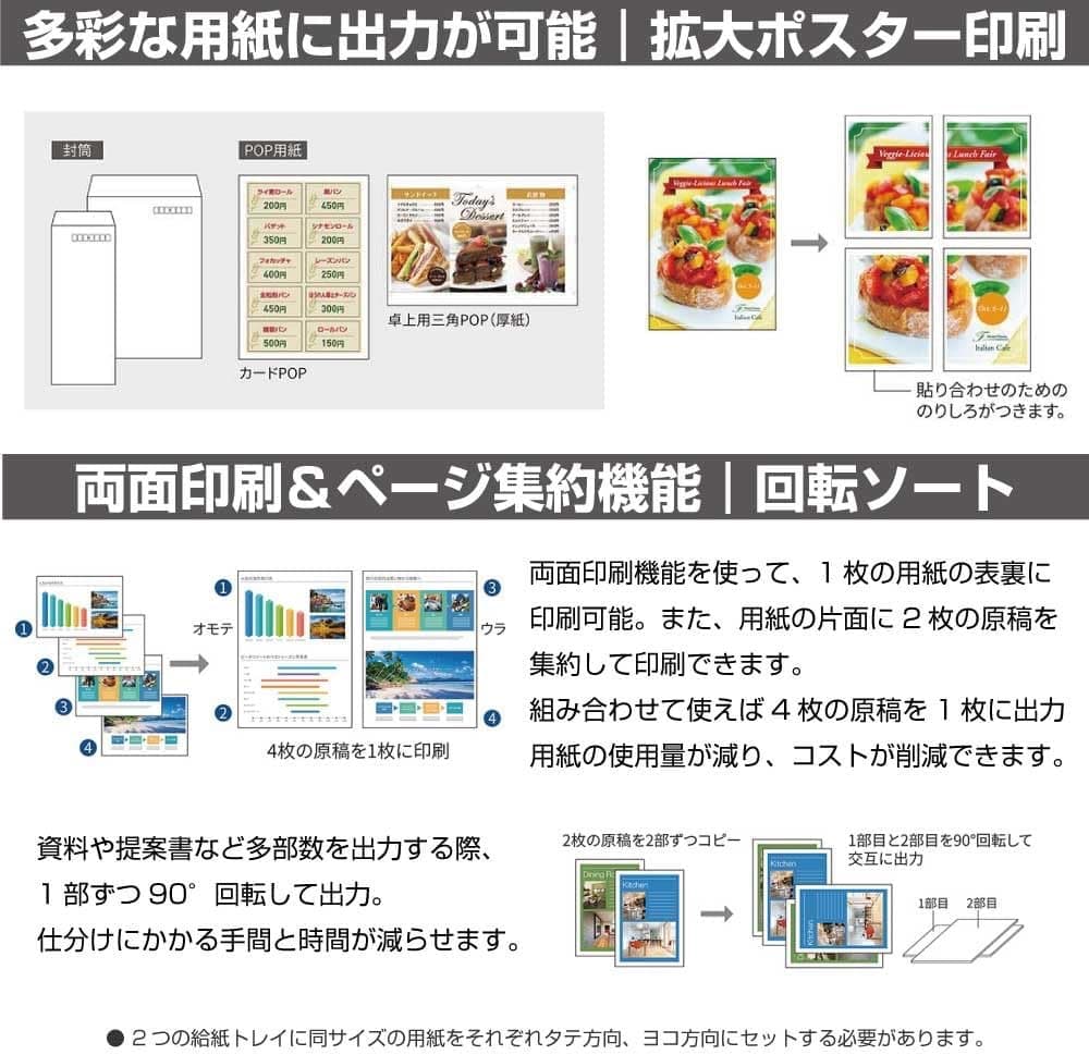 シャープ A3 カラーレーザー DX-20C20 2段給紙+専用台(大)