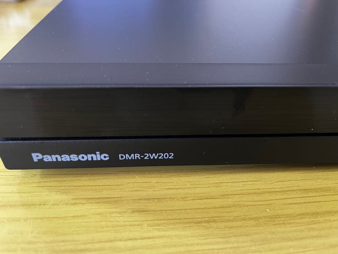 「中古」Panasonic DMR-2W202 ブルーレイレコーダー