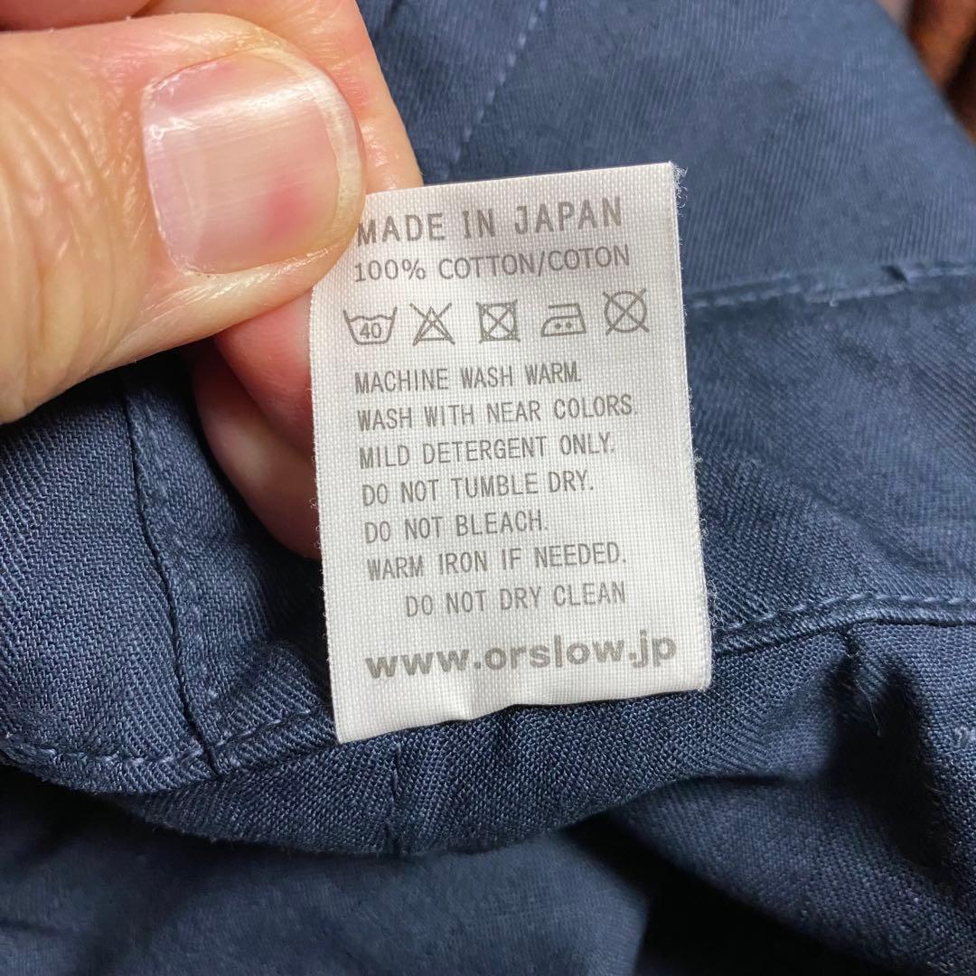 orSlow フレンチワークパンツ sizeL(3) 日本製 ヘリンボーン