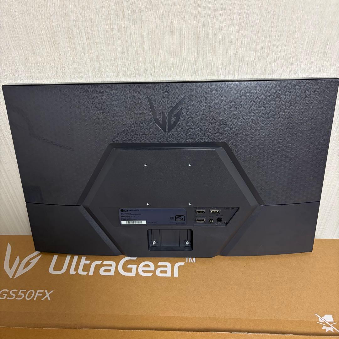 【極美品】LG UltraGear 24GS50FX 180Hz 23.7インチ