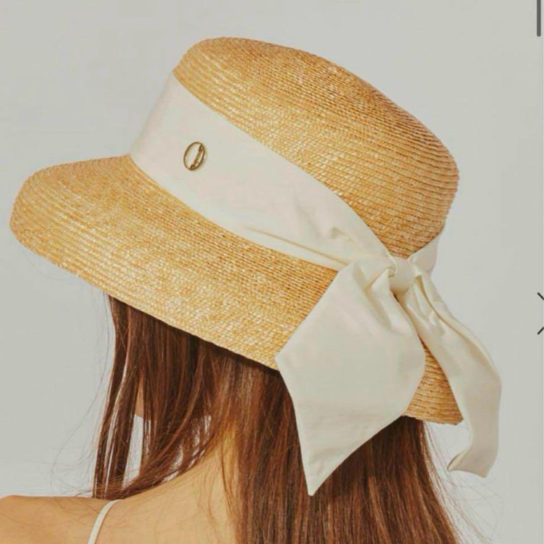 Chapeau d’ O 麦わら帽子 カサブランカ ホワイト