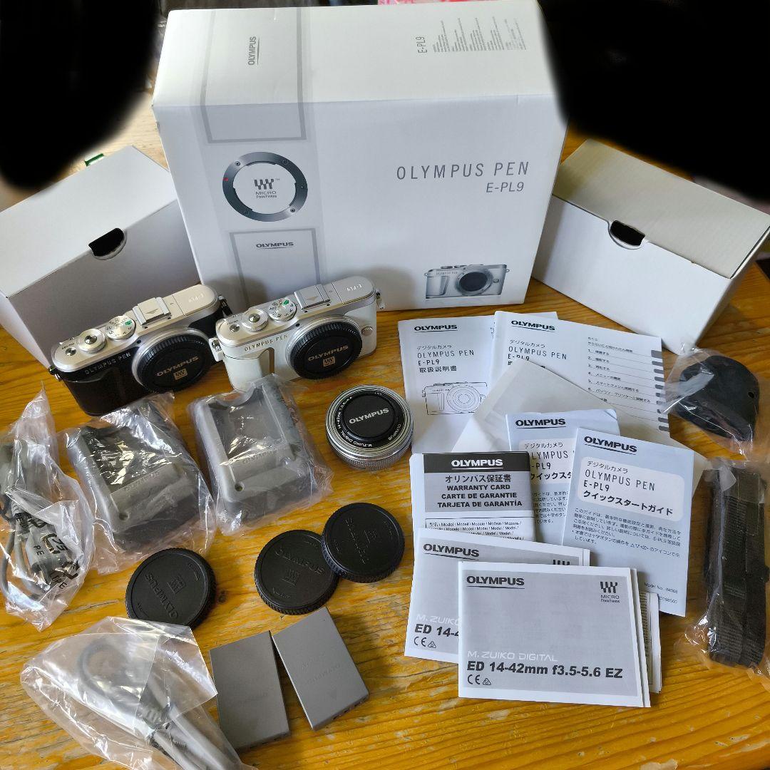 ジャンク品　Olympus PEN E-PL9 ED 14-42mm　2台