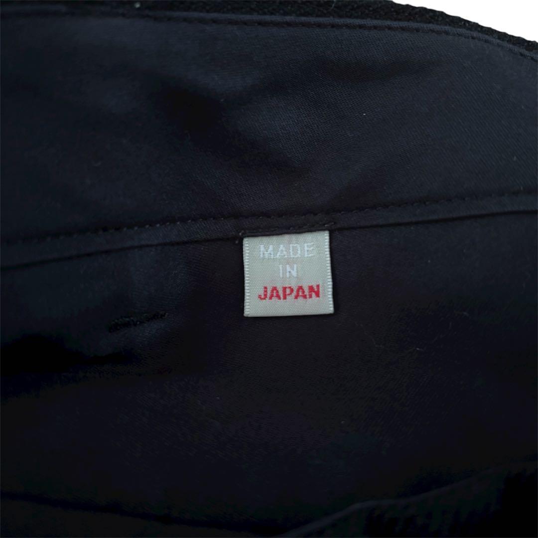 Steven Alan SHET TWEED 2PLEATED SLACKS 黒