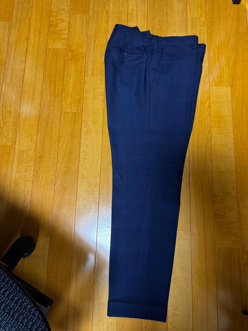 ラルディーニセットアップスーツ ネイビー48