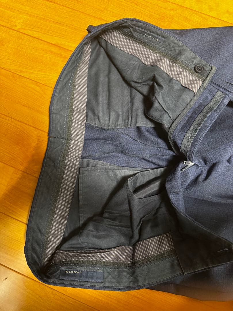 ラルディーニセットアップスーツ ネイビー48