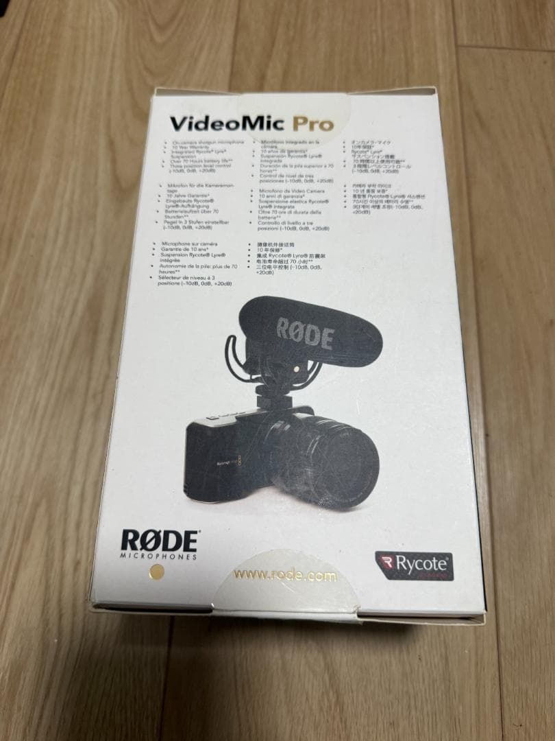 RODE VideoMic Pro カメラ用マイク 美品
